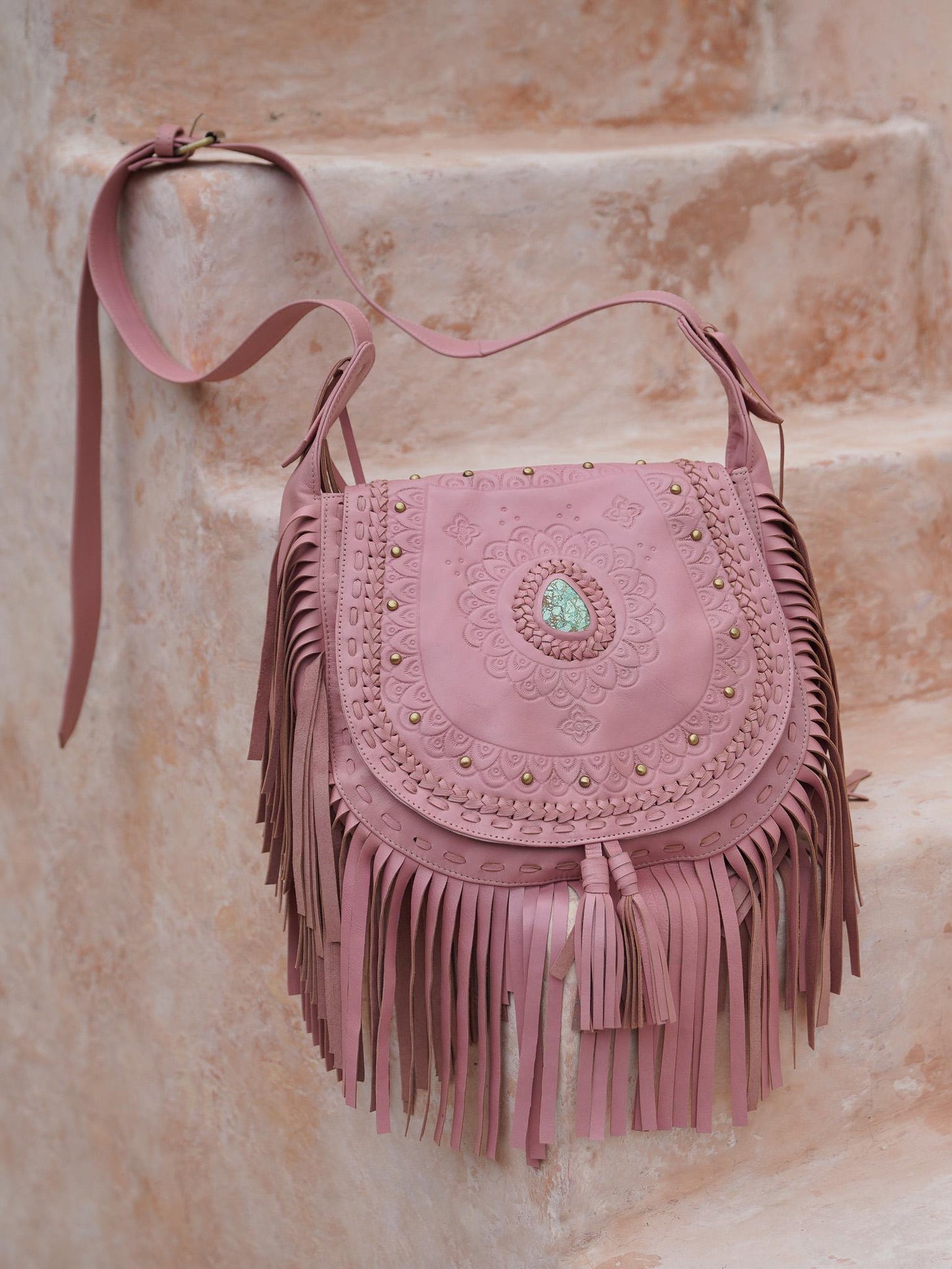 Texas Crossbody Misty Pink